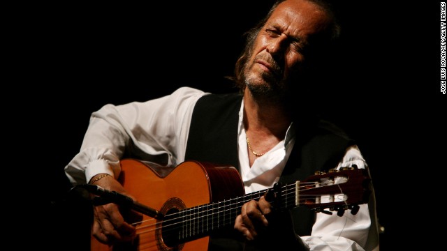 Spanish guitarist Paco de Lucia, seen here in 2006, died February 25 of an apparent heart attack. He was 66. De Lucia transformed the folk art of flamenco music into a more vibrant modern sound.