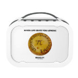 When Life Gives You Lemons Make Pi (Pie Humor) Yubo Lunchboxes