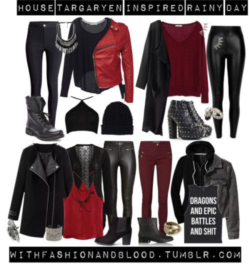 House Targaryen Inspired Rainy Day Outfits by...