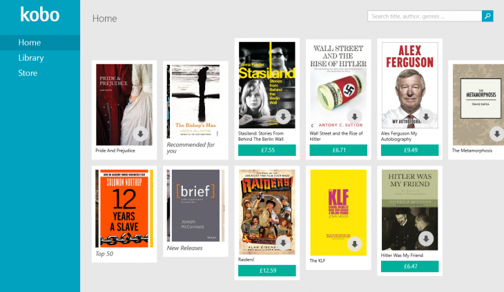 KOBO 730x423 Kobo relaunches its e reading app for Windows 8, and a Windows Phone version is on the way
