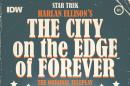 This image released by IDW shows the cover of “Star Trek” tale “City on the Edge of Forever." Ellison’s classic “Star Trek” tale “City on the Edge of Forever” is getting its complete, expanded and original adaption, more than four decades after it aired in a five-part mini-series from IDW Publishing. He says the adaptation stays true to his original telling and intent, and it expands fully on that which appeared on the television series in 1967 to its full form. IDW, he says, has taken his script and is doing the series “line by line” with writers Scott and David Tipton and art by J.K. Woodward.(AP Photo/IDW)