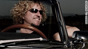 Sammy Hagar: Let\'s hope that\'s not a cop in the rear view mirror. 