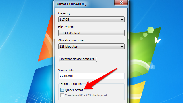 Avoid “Quick Formatting” Flash Drives to Prevent File Recovery