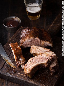 U.S. photographer Nicole Branan's image of barbecued ribs won the competition's Food Portraiture award.