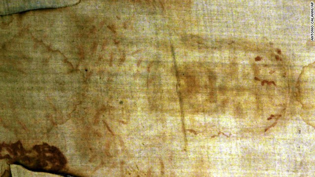 The Shroud of Turin may be the most famous religious relic. <!-- --> </br>Some Christians believe the shroud, which appears to bear the imprint of a man's body, to be Jesus Christ's burial cloth. The body appears to have wounds that match those the Bible describes as having been suffered by Jesus on the cross. Many scholars contest the shroud's authenticity, saying it dates to the Middle Ages, when many purported biblical relics -- such as splinters from Jesus' cross -- surfaced across Europe. 