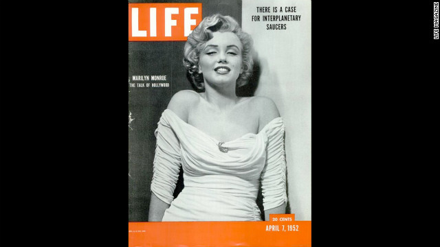 Marilyn Monroe's debut on the cover of LIFE Magazine, photographed by Philippe Halsman. See more from this series on LIFE.com.