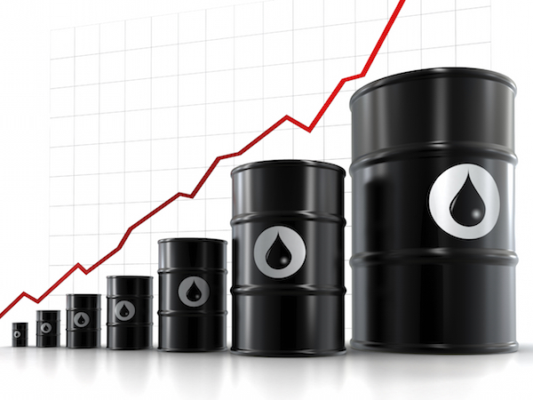 oil share prices