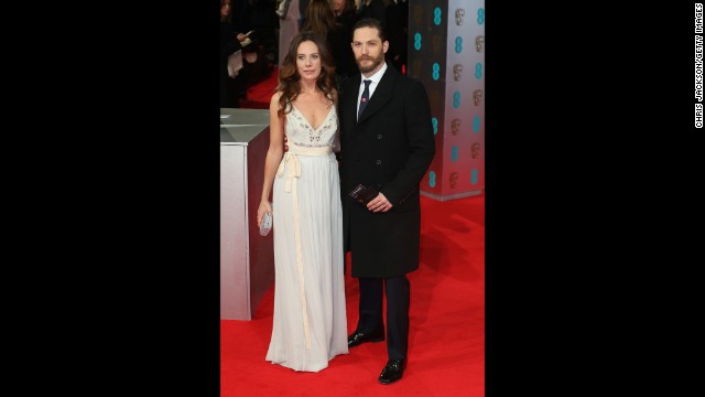Kelly Marcel and Tom Hardy