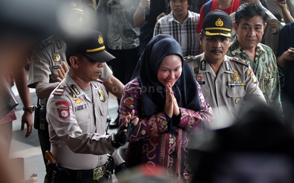 Gubernur Banten Ratu Atut Chosiyah (Foto: Heru/Okezone)