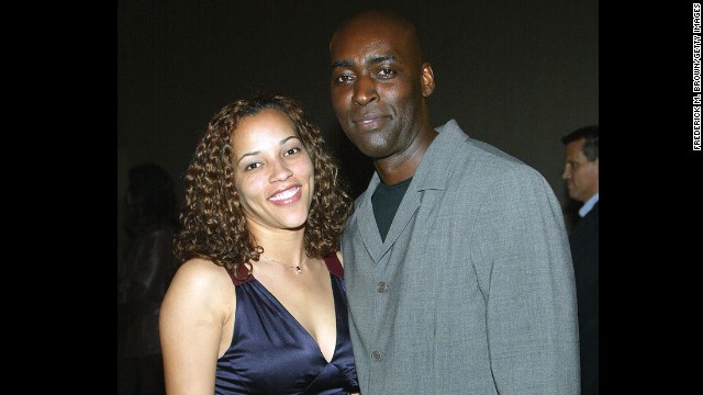 Actor Michael Jace, right, has been arrested in connection with the fatal shooting of his wife, April. Jace formerly appeared on the hit FX show "The Shield." His case is the latest of many shocking crimes in the showbiz world: