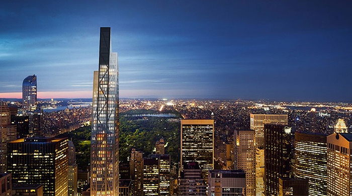 В Нью-Йорке началось строительство небоскреба по проекту Жана Нувеля