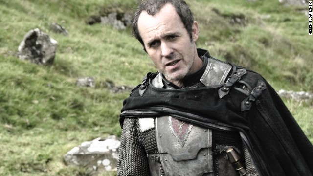 <strong>Stannis Baratheon (Stephen Dillane): </strong>As a brother to the late King Robert Baratheon -- who held the throne before his son-in-name-only Joffrey took over -- Stannis Baratheon knows he has a rightful claim the crown. He's gone into battle trying to seal his position, and now regularly turns to the magic of creepy "Red Priestess" Melisandre (Carice van Houten) for help.