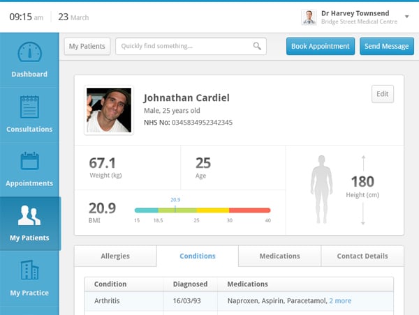 Clinical-Dashboard---Patient-Record-by-Andrew-Lucas