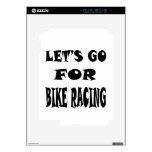 Let's Go For Bike Racing Skin For iPad 2