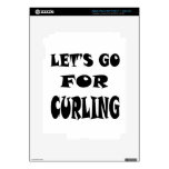Let's Go For Curling iPad 3 Skin