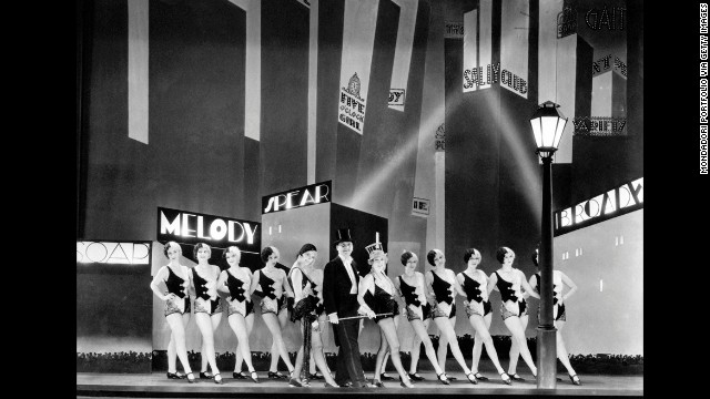 The musical "The Broadway Melody" was the first sound film to win best picture. The film stars Charles King, Anita Page and Bessie Love.