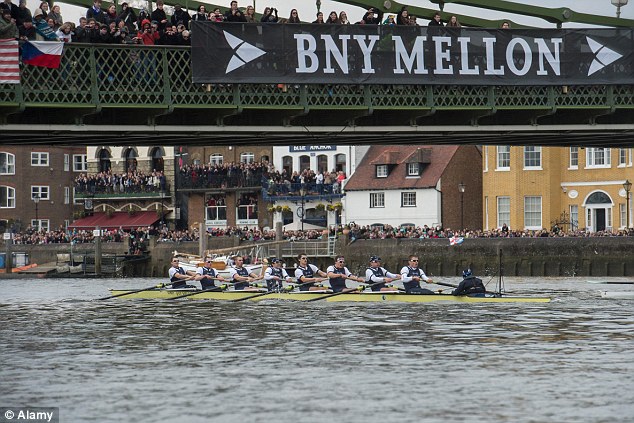 English tradition: The Oxford and Cambridge Boat Race was awarded bronze in the exhibition