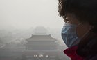 Air pollution reached “hazardous” levels in Beijing on Sunday, prompting the city to upgrade to the second-highest alert for the first time in 13 months on the same day that the Chinese government said it has met pollution-reduction targets for the year