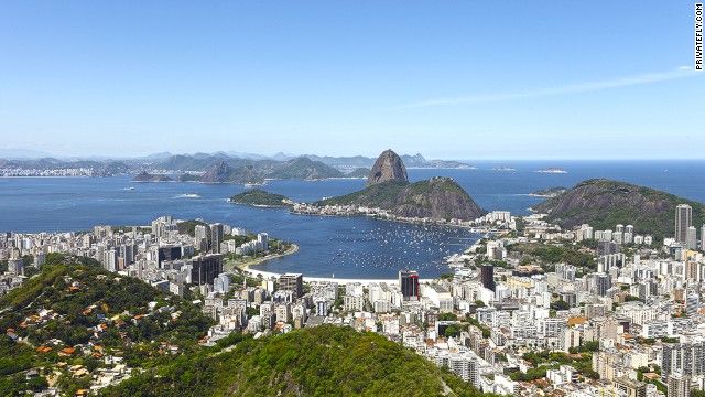 "The most incredible approach, with views of Guanabara Bay," says a PrivateFly.com voter.