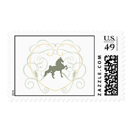 Sage Saddlebred Postage Stamps