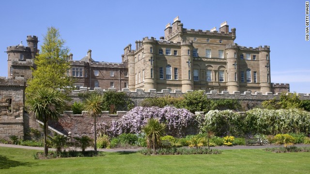 Culzean Castle looks like something from a fairy tale, with turrets and battlements, gardens and forests. 