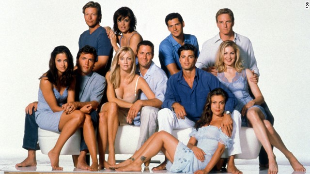 In some circles, "Melrose Place" was considered the adult version of "Beverly Hills, 90210" -- which is pretty crazy if you knew the real ages of some of the "90210" actors at the time.
