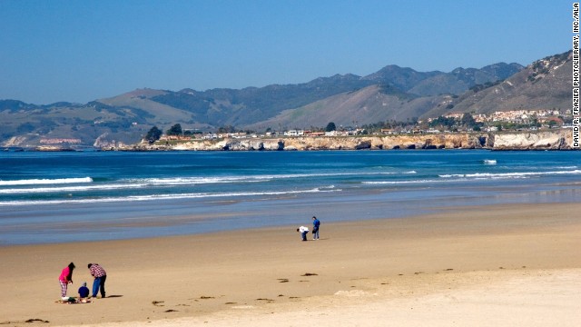The mellow central California coastal town of San Luis Obispo offers gorgeous beaches and easy access to wine country.