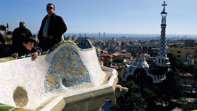 Park Guell, one of Antoni Gaudi's ingenius marvels, is tops in Barcelona.