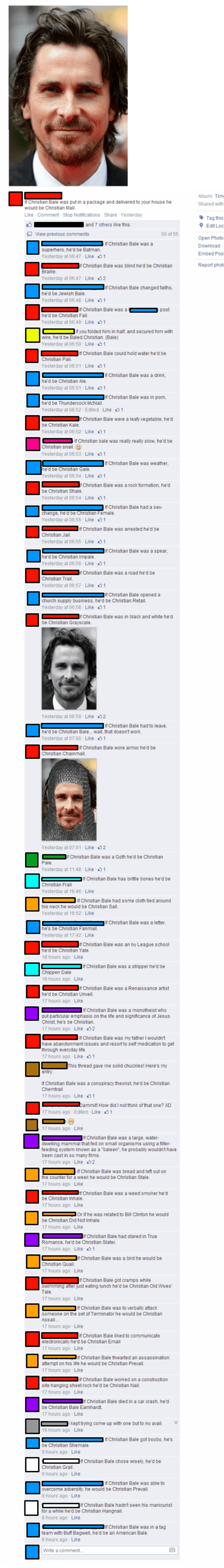 Will The Real Christian Bale Please Stand Up?