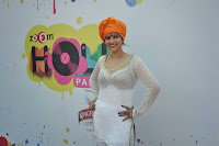 Sunny Leone, Dolly and Tanisha at Zoom Holi Party