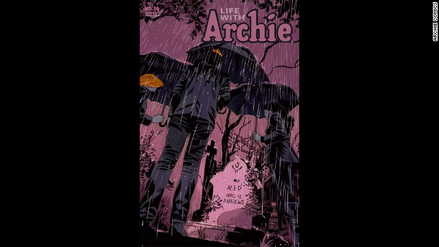 In issue No. 36 of the "Life With Archie" series, out July 16, beloved redhead Archie Andrews meets his demise. 
