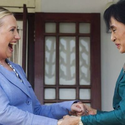 No, Hillary. You did not bring democracy to Burma