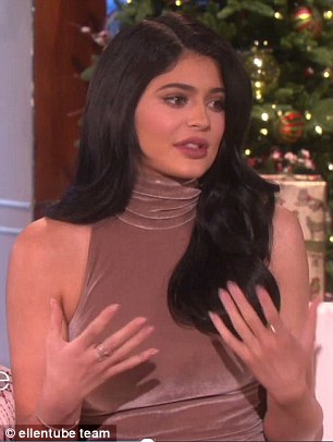 No more secrets: Jenner revealed revealed that growing up with her father, Bruce was upsetting because there was always a 'huge secret in the family'