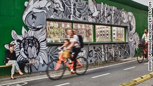 Cycling Copenhagen: Greener than Eurovision.