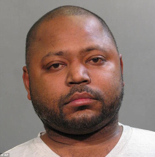 Charged: Jelani, 37, was arraigned on Thursday and faces one charge of first-degree rape and one count of first-degree sexual conduct against a 12-year-old. He's pictured in his mug shot released by Nassau County 