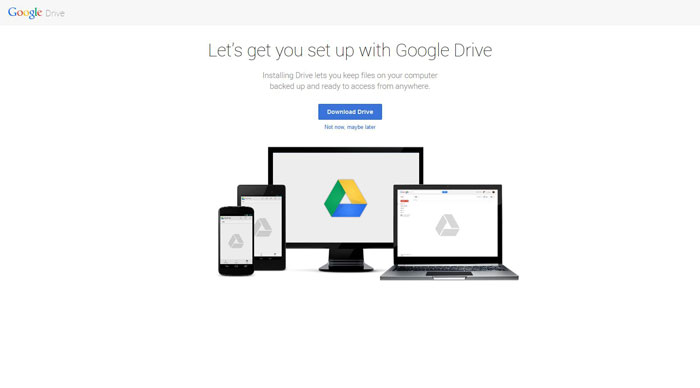 Google Drive File sharing service