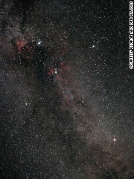 The Northern Cross is part of the constellation of Cygnus. This image was captured in Observatory Park, Geauga Park District in Ohio, but the constellation can be clearly seen at Clayton Lake Dark Sky Park in New Mexico during the summer too. 