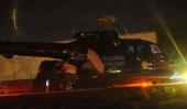HERIDOS. Algunos heridos de gravedad fueron trasladado en helicóptero a Capital Federal (Télam).