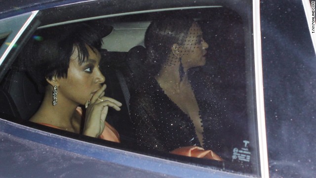 Beyonce departed the party with her sister following the alleged altercation. It isn't clear what prompted the outburst. 