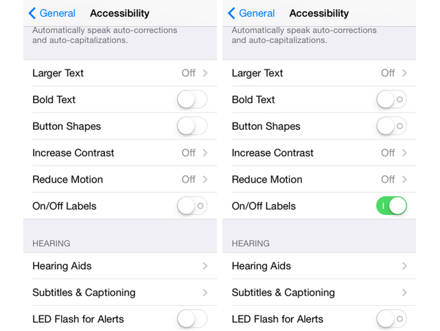 iOS Accessibility