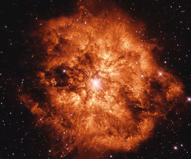 The fieriest star explosion I've ever seen is not even a supernova