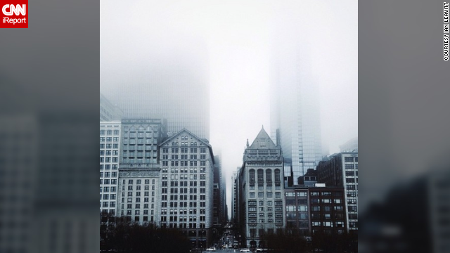 Ian Leavitt remembers his <a href='http://ift.tt/1m9Wdx9'>foggy stroll</a> along the Nichols Bridgeway, which begins at Millennium Park, crosses over Monroe Street and connects to the Art Institute of Chicago.