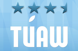 TUAW rating, three and one half stars out of four stars possible