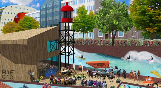 This Canal in the Neatherlands Will Soon Be a Water-Purifying Wave Pool