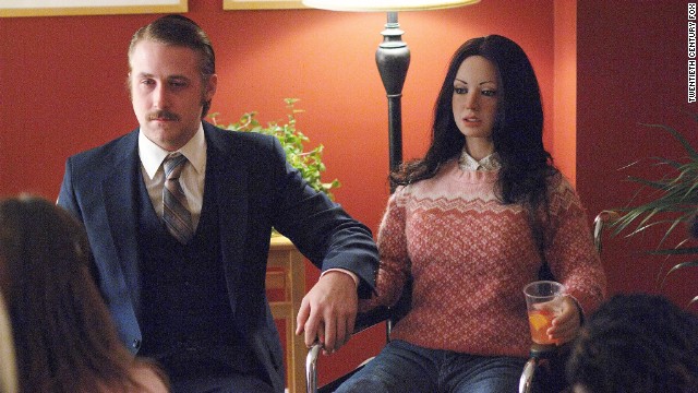 Ryan Gosling has an unusual love affair in the 2007 movie "Lars and the Real Girl."