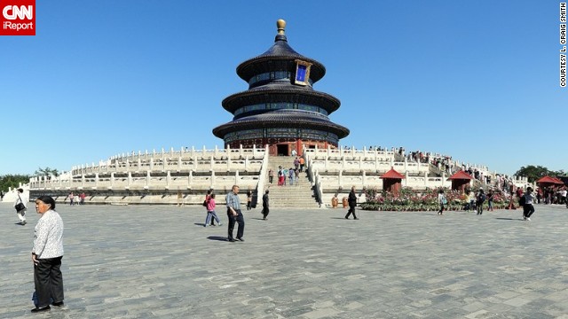 The <a href='http://ift.tt/QETDlw'>Temple of Heaven</a> in Beijing, China, was the site of Heaven worship ceremonies during the Ming and Qing dynasties. The temple is the largest of China's ancient sacrificial buildings and <a href='http://ift.tt/1ayVP0e' target='_blank'>first opened to the public</a> in 1918. 