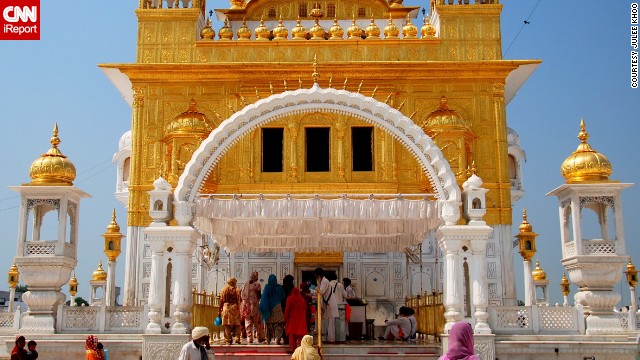 While the Golden Temple (Gurdwara Hamandir Sahib) in Punjab, India, is the central worship place for Sikhs, <a href='http://ift.tt/1mH3ceL'>Julee Khoo</a> says the smaller Gurdwara Sri Tarn Taran Sahib was just as beautiful. "You're immediately transported into a world of relative peace and tranquility."