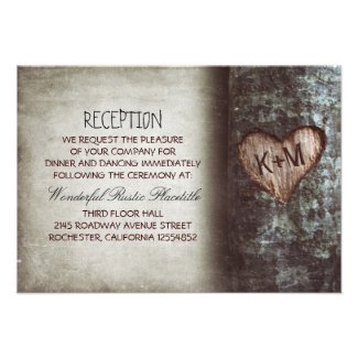 tree rustic wedding reception & driving directions