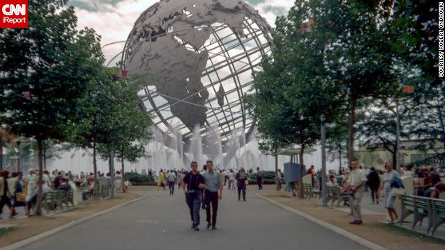 The Unisphere was the first thing you saw when you entered the park, says Ondrovic, who still visits from time to time.