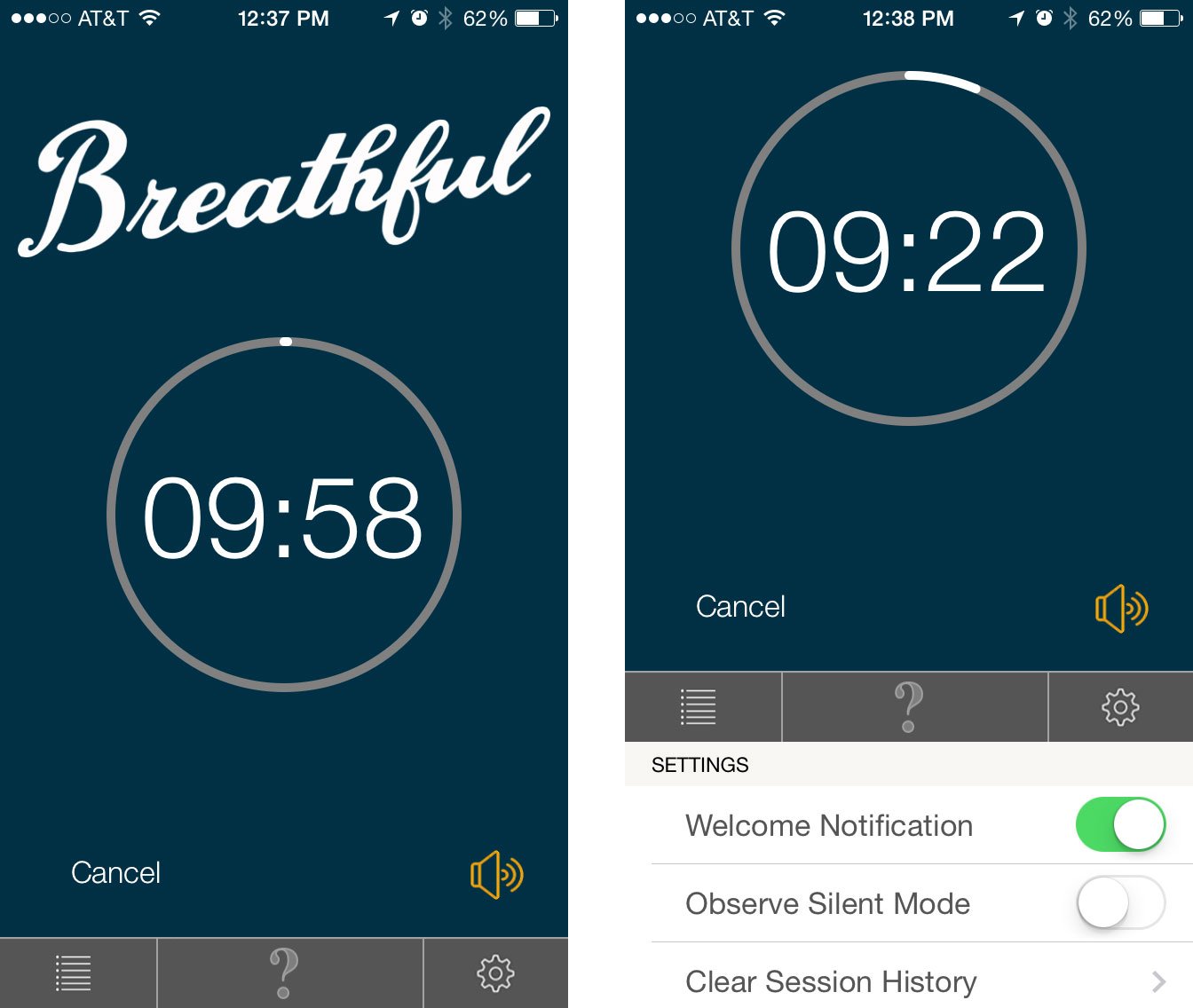 Best meditation apps for iPhone: Breathful